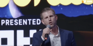 Eric Trump’s Deleted Tweet Raises Eyebrows