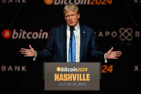 Bitcoin crosses K as Trump hypes up crypto strategic reserve (Cryptocurrency:BTC-USD)