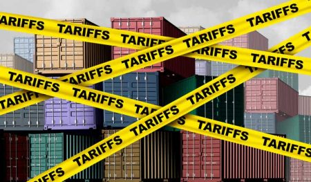 Tariff worries starting to hit business surveys, inflation expectations & home builders