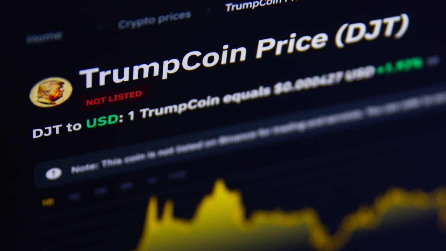 Trump coin leads tumble in meme cryptocurrencies as tariffs rock global markets