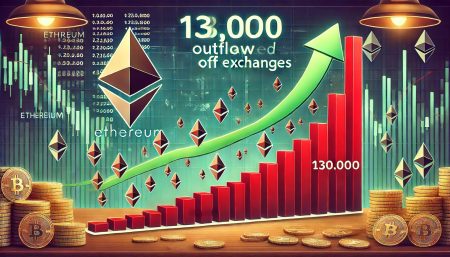 130,000 Ethereum Moved Off Exchanges – Bullish Signal?