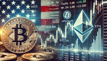 Bitcoin & Ethereum Move In Lockstep With US Stocks As Tariff Concerns Weigh On Markets