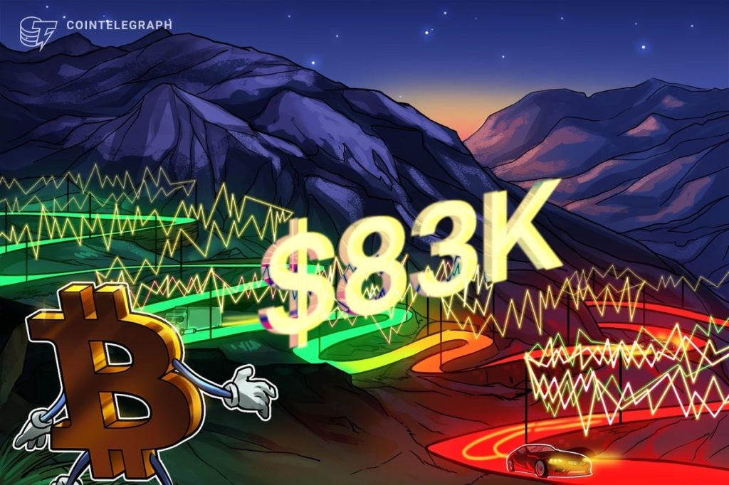 Bitcoin price stabilizes near K as investors eye S&P 500 recovery