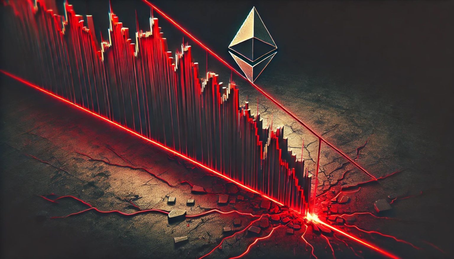 Ethereum Breaks Below Parallel Channel – Is ETH Collapsing To ,250?