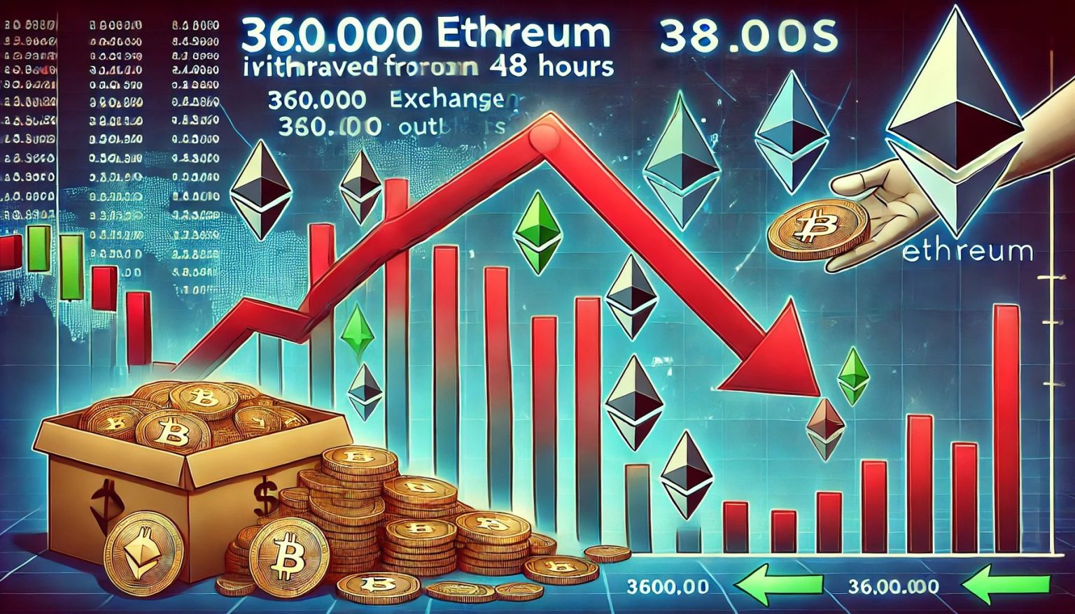 Investors Withdraw 360,000 Ethereum From Exchanges In Just 48 Hours – Accumulation Trend?