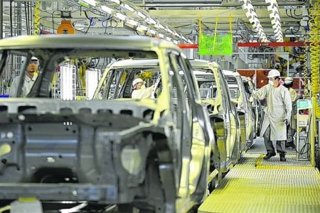 Japan auto lobby- 'significant production adjustments' if US tariffs can't be avoided Apr2