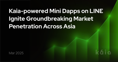 Kaia-Powered Mini Dapps on LINE Messenger Drive Unprecedented Web3 Adoption in Asia