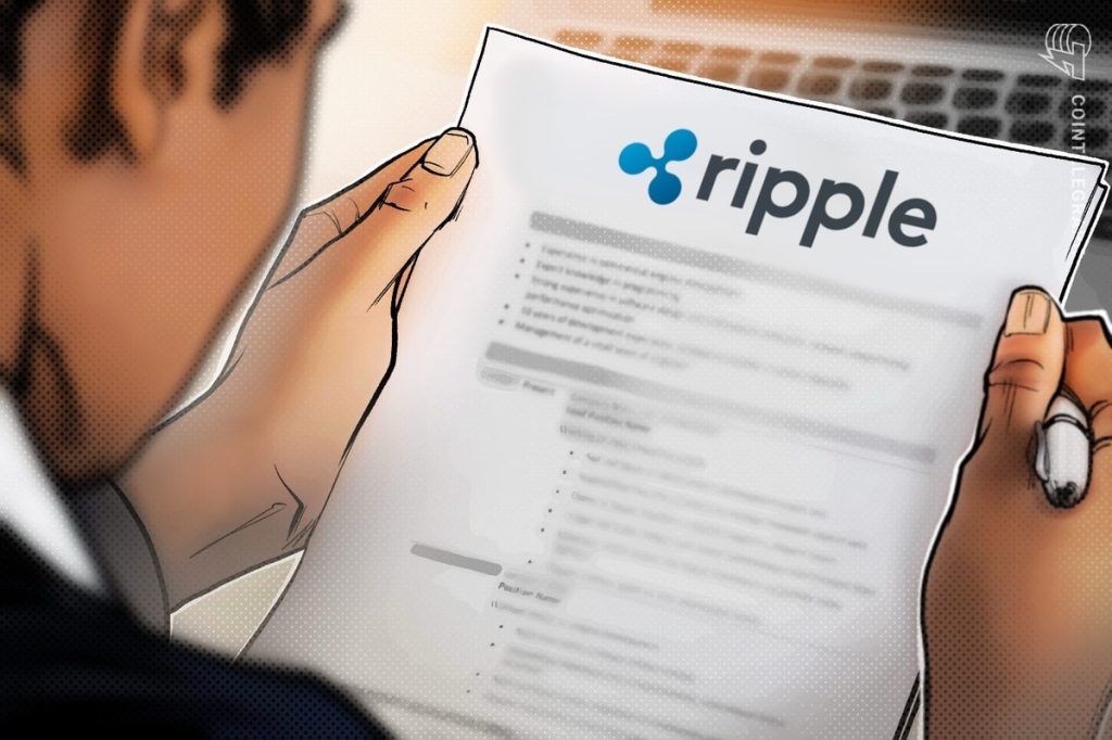 Ripple files trademark application for custody service, wallet