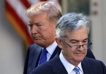 Trump says the Fed should cut rate as tariffs hit the economy