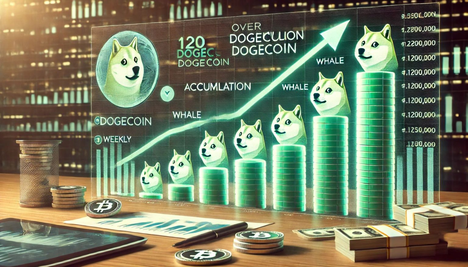 Whales Accumulate Over 120 Million Dogecoin In Past Week – Analyst