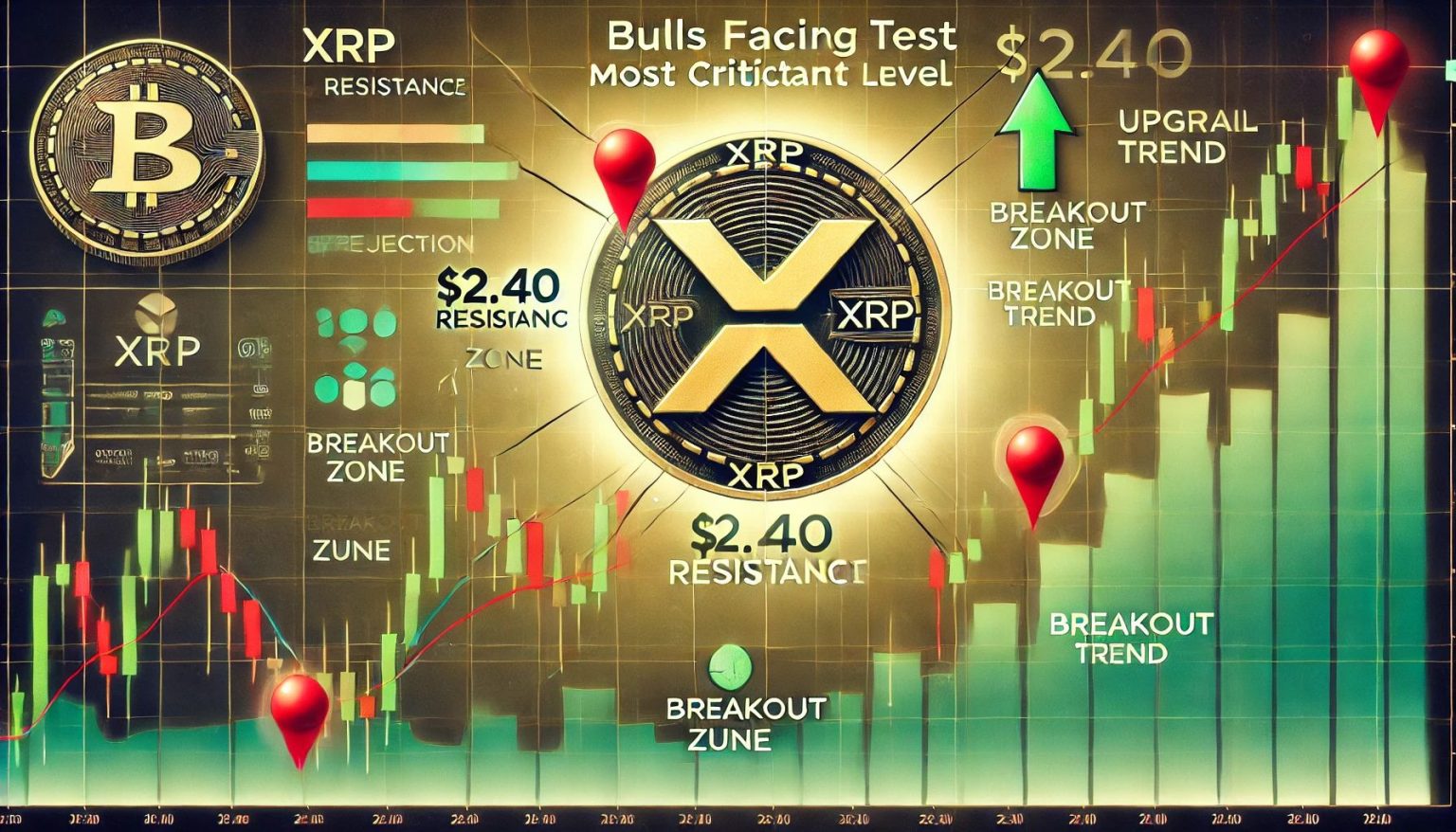 XRP Bulls Face A Big Test – Metrics Show .40 As The Most Critical Resistance Level